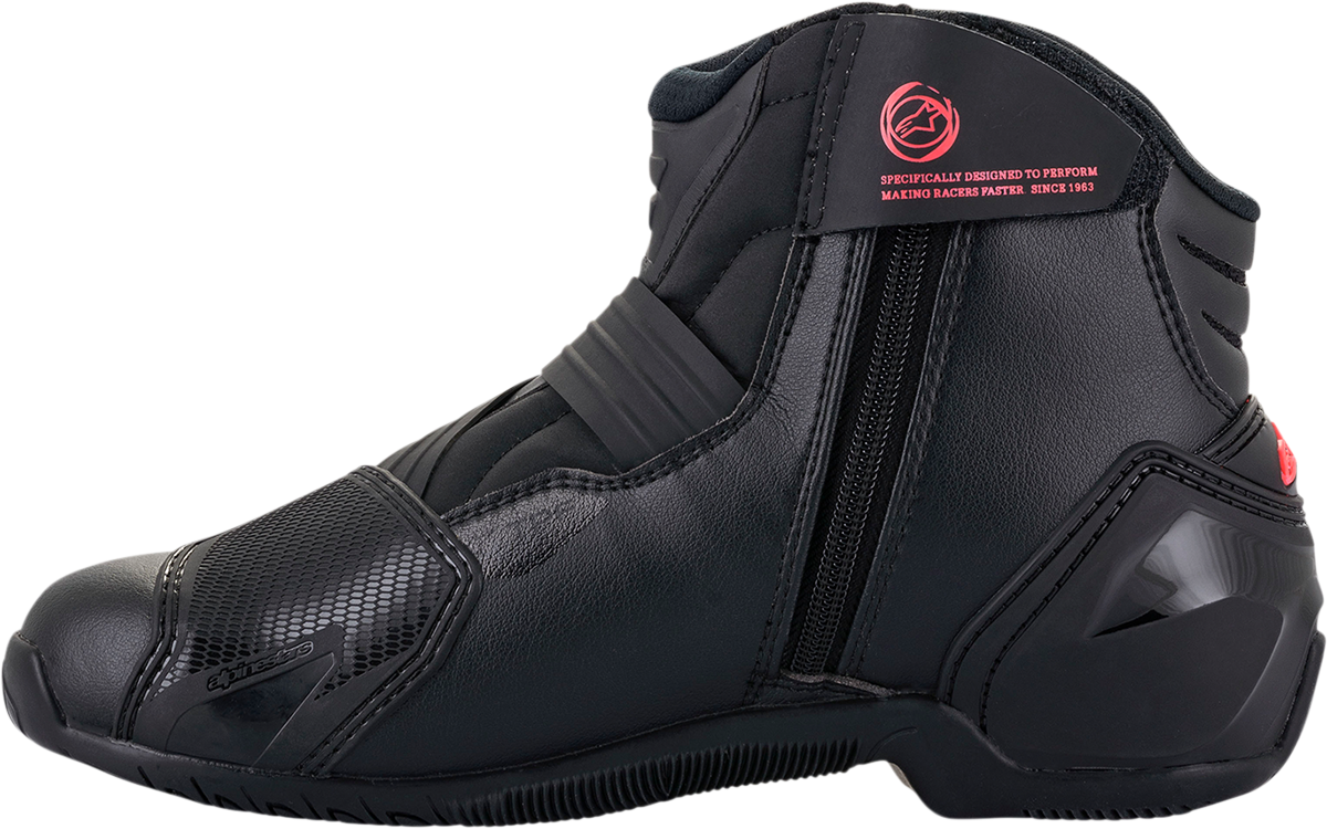 ALPINESTARS Stella SMX-1R V2 Boots - Black/Pink - US 7 / EU 38