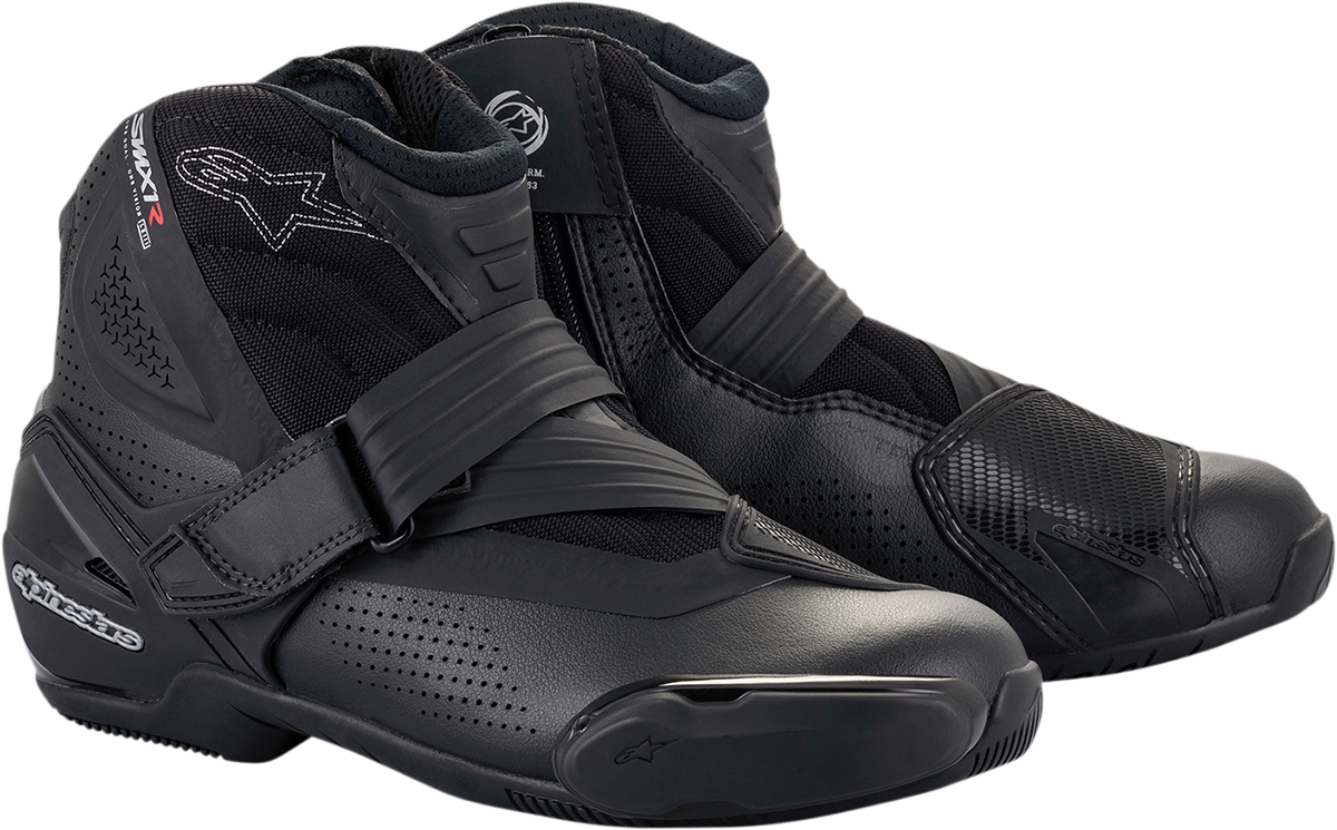 ALPINESTARS SMX1-R V2 Boots - Black/White - US 5 / EU 38