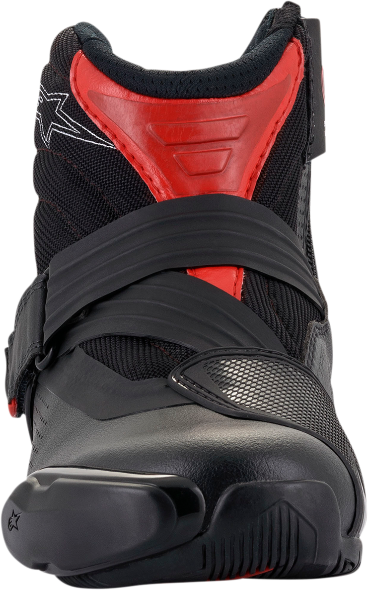ALPINESTARS SMX1-R V2 Boots - Black/Red - US 8 / EU 42