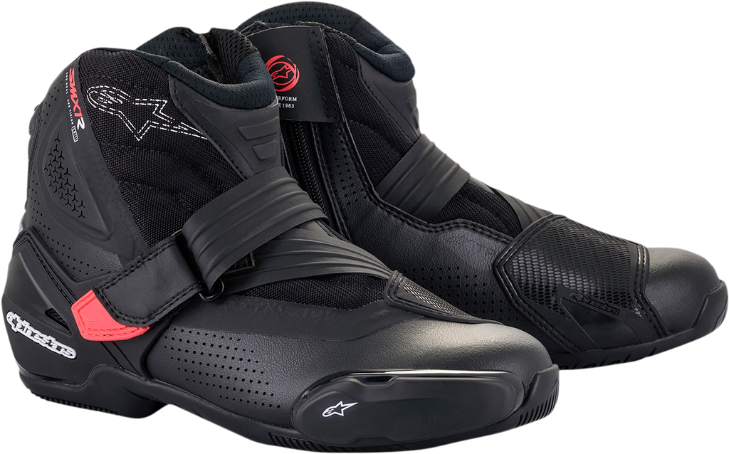 ALPINESTARS Stella SMX-1 R V2 Vented Boots - Black/Pink - US 5 / EU 36