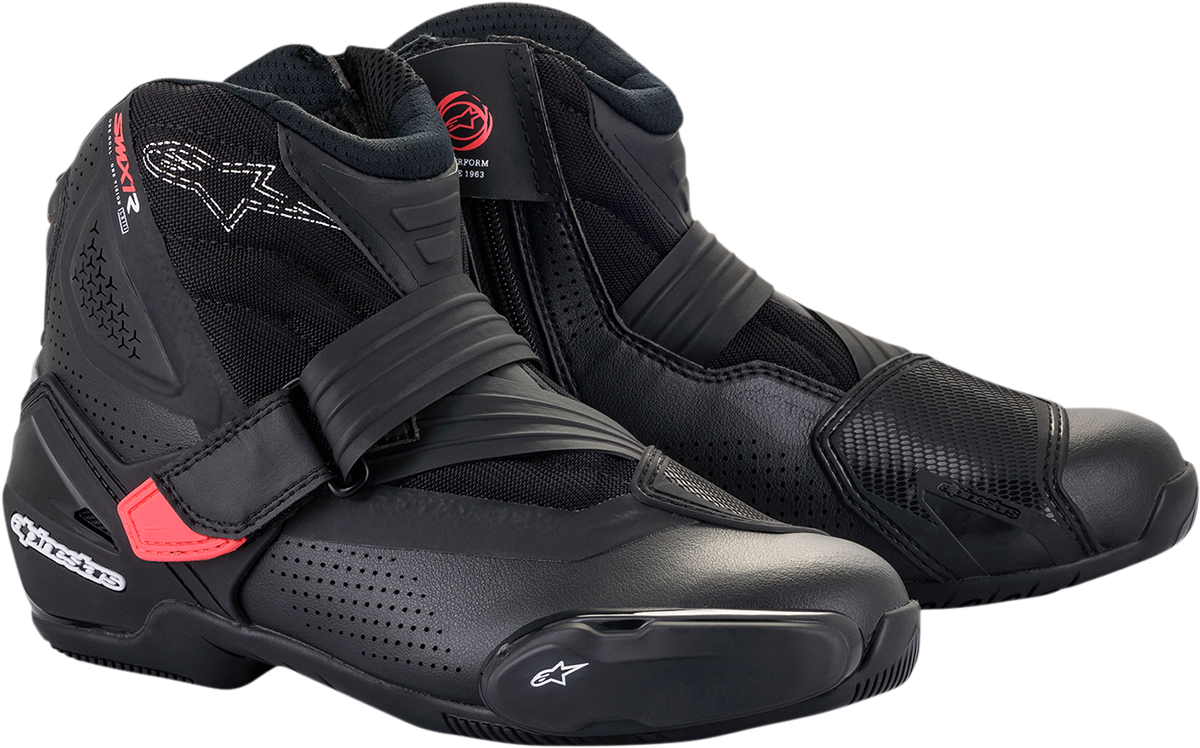 ALPINESTARS Stella SMX-1 R V2 Vented Boots - Black/Pink - US 5 / EU 36