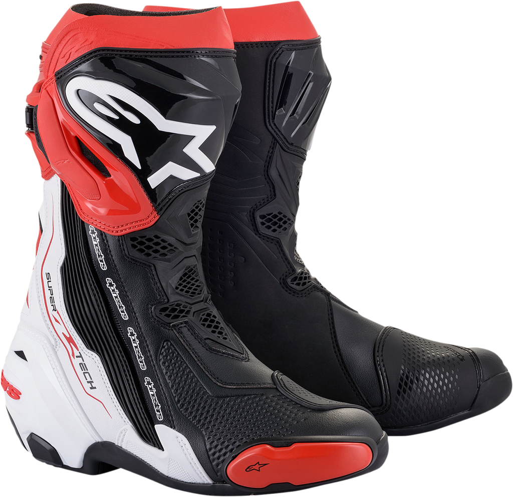 Supertech R Boots - Black/White/Red - US 6 / EU 39 (1)