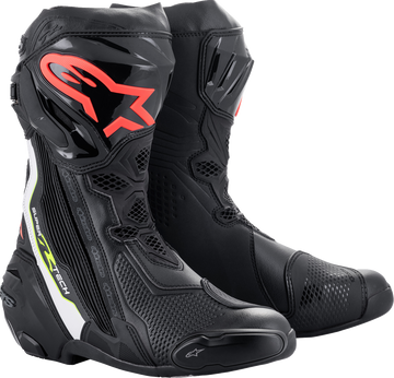 Supertech R Boots - Black/Red - US 8 / EU 42 (1)