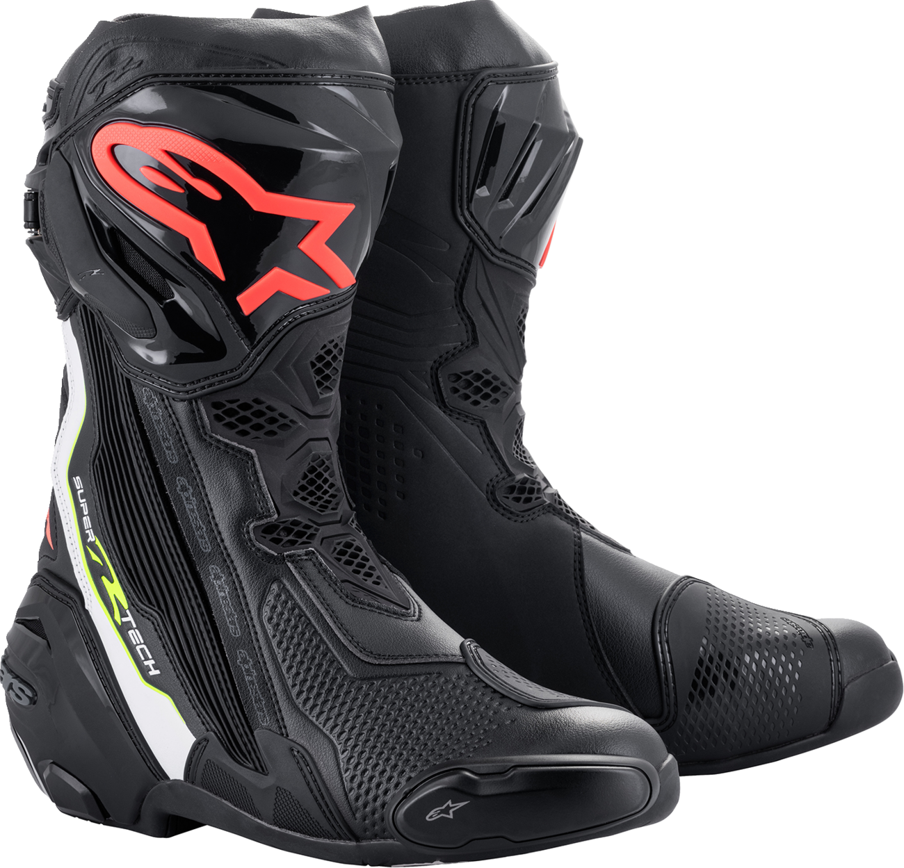 Alpinestars Supertech R Boots - Black/Red