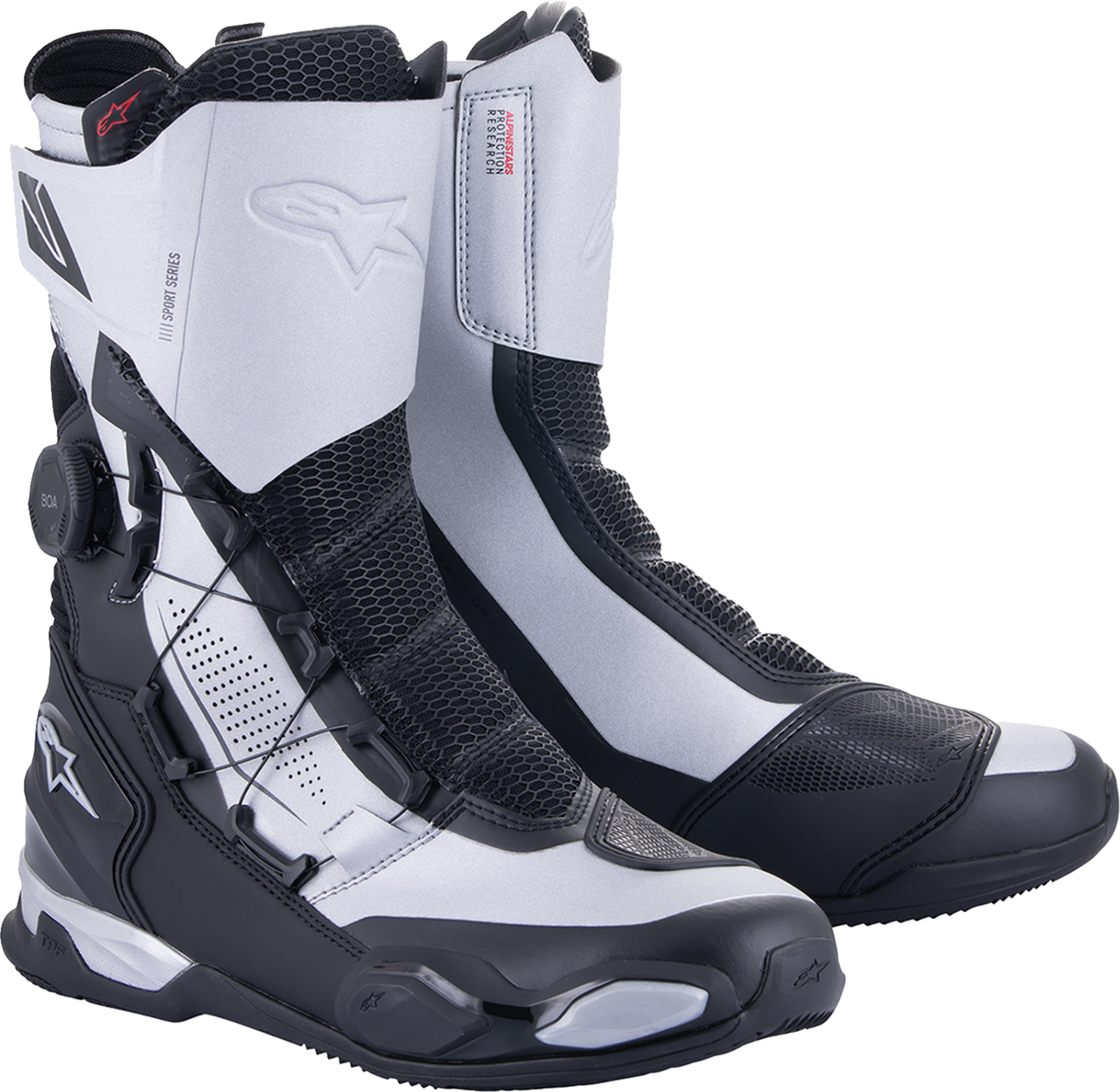 SP-X BOA Boots - Black/Silver - EU 47 (1)