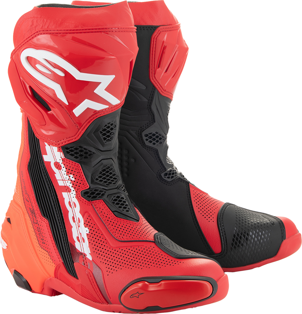 Supertech R Vented Boots - Red - US 6 / EU 39 (1)