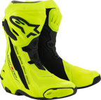 Supertech R Vented Boots - Fluorescent Yellow/Black - US 6 / EU 39 (1)