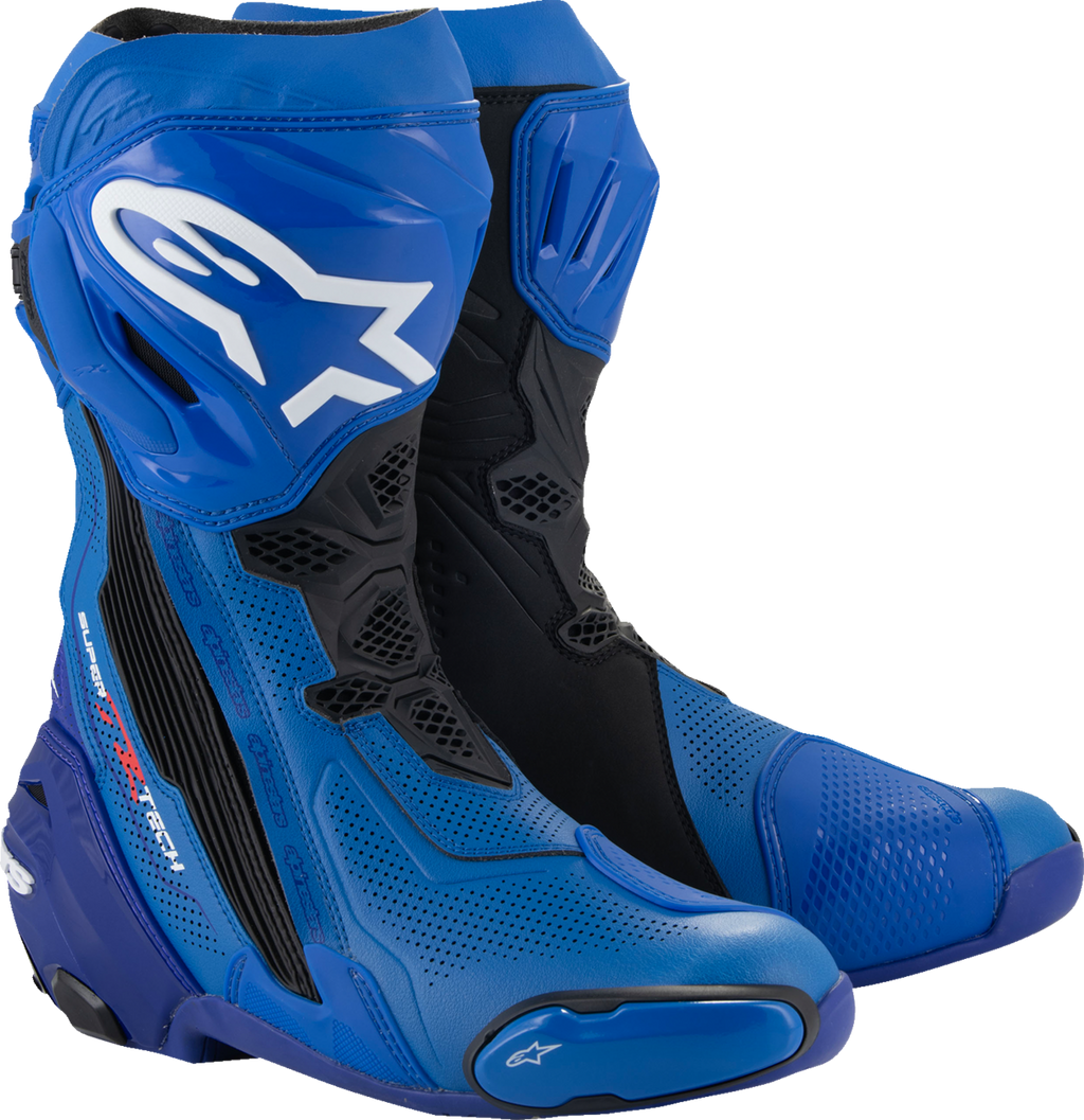 Supertech R Vented Boots - Blue/Black - US 6 / EU 39 (1)