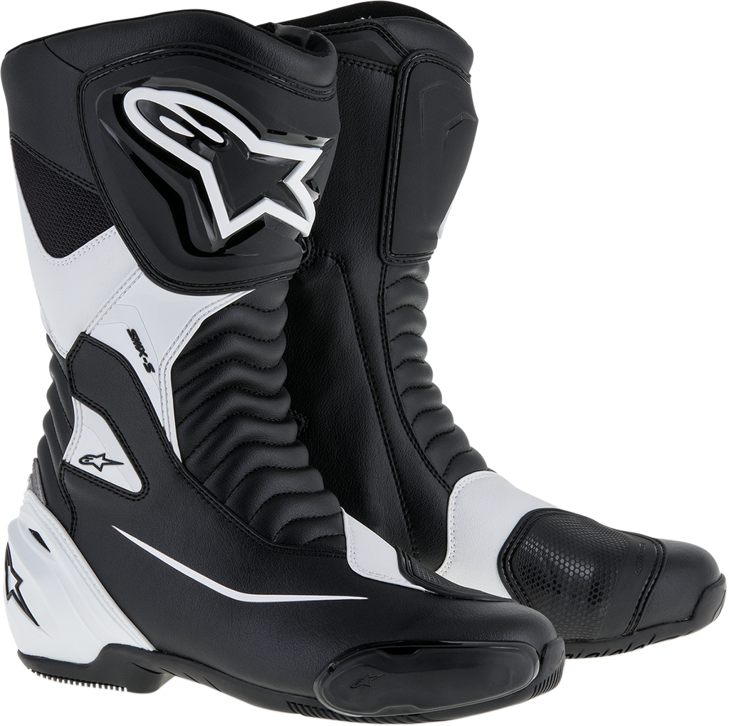 ALPINESTARS SMX-S Boots - Black/White - US 4 / EU 37
