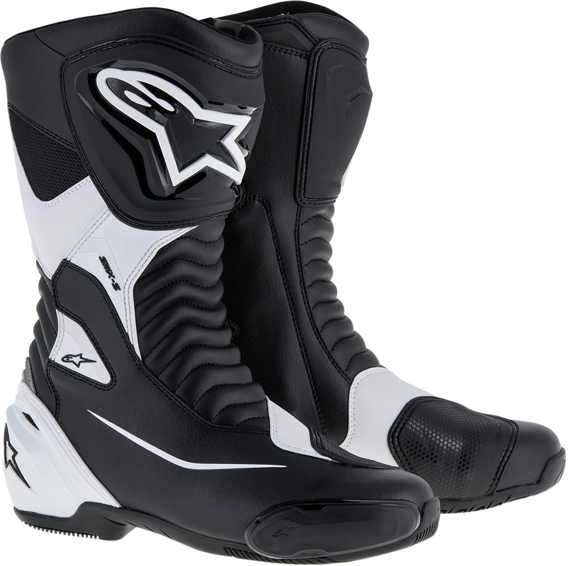 ALPINESTARS SMX-S Boots - Black/White - US 4 / EU 37