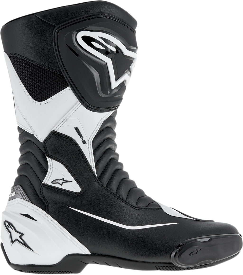 ALPINESTARS SMX-S Boots - Black/White - US 4 / EU 37