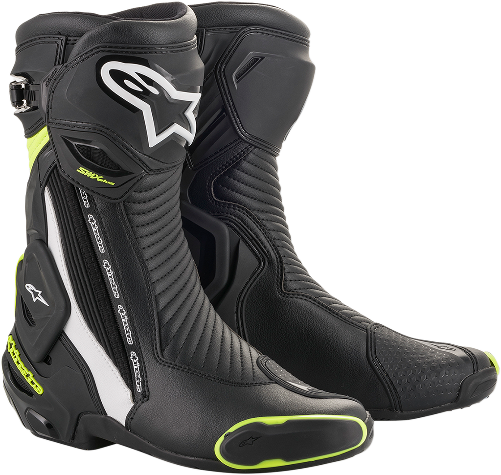 SMX Plus Boots - Black/White/Yellow Fluorescent - US 8 / EU 42 (1)