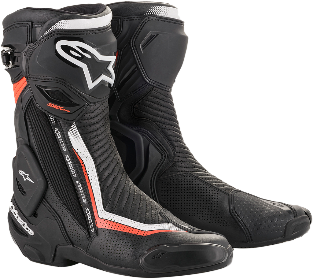 Alpinestars SMX Plus Vented Boots - Black/White/Red