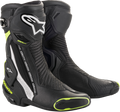 ALPINESTARS SMX Plus Vented Boots - Black/White/Yellow - US 6 / EU 39