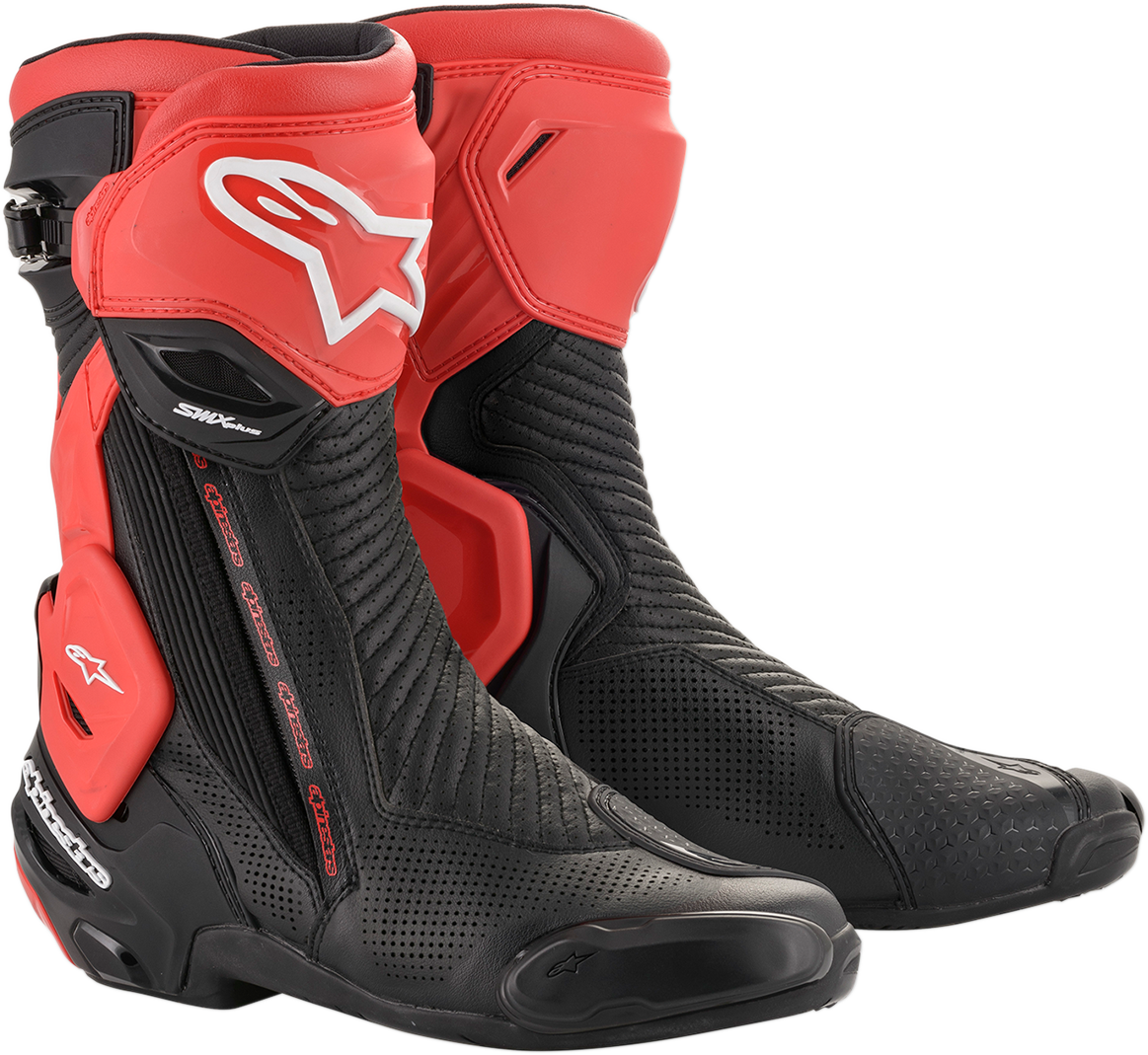 ALPINESTARS SMX Plus Vented Boots - Black/White/Yellow - US 6 / EU 39