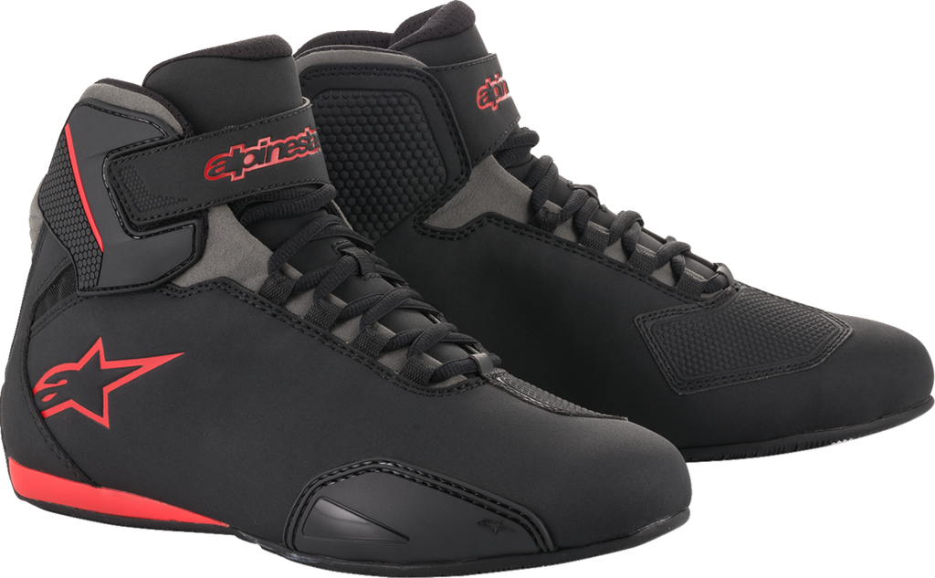 ALPINESTARS Sektor Shoes - Black/Gray/Red - US 8 / EU 40.5