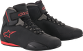 ALPINESTARS Sektor Shoes - Black/Gray/Red - US 8 / EU 40.5