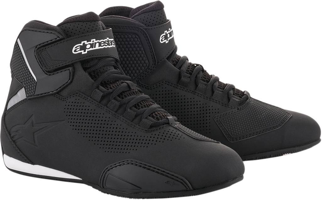 Alpinestars Sektor Vented Shoes - Black/Gray/Red