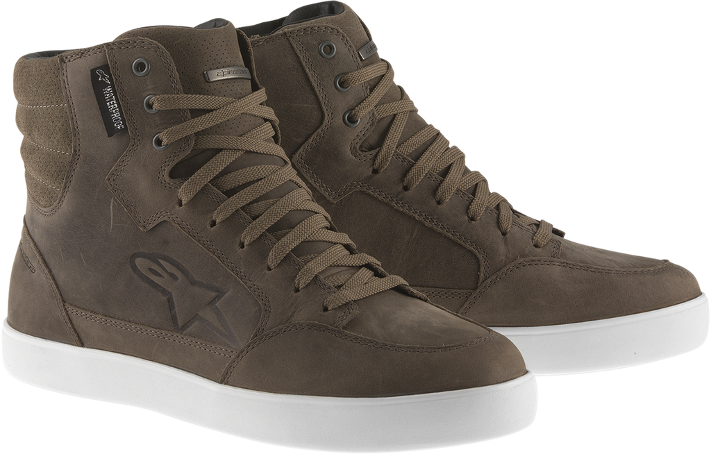 ALPINESTARS J-6 Waterproof Shoes - Brown - US 10 / EU 43