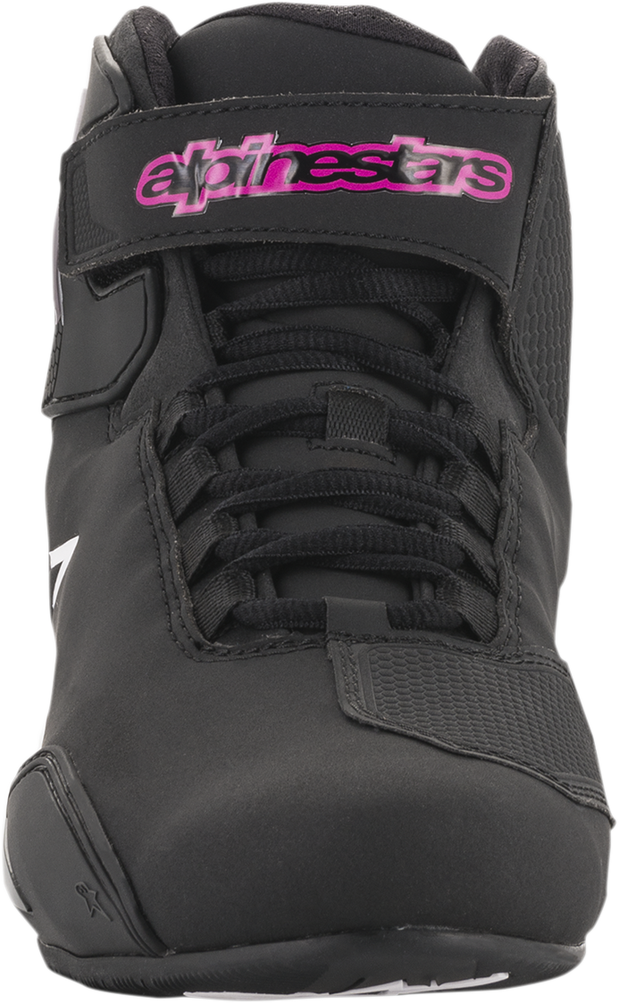 ALPINESTARS Stella Sektor Shoes - Black/Pink - US 5.5 / EU 37