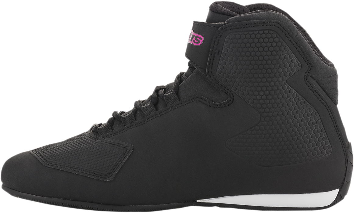 ALPINESTARS Stella Sektor Shoes - Black/Pink - US 5.5 / EU 37