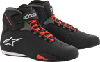 ALPINESTARS Sektor Shoes - Black/Red - US 13.5 / EU 47.5