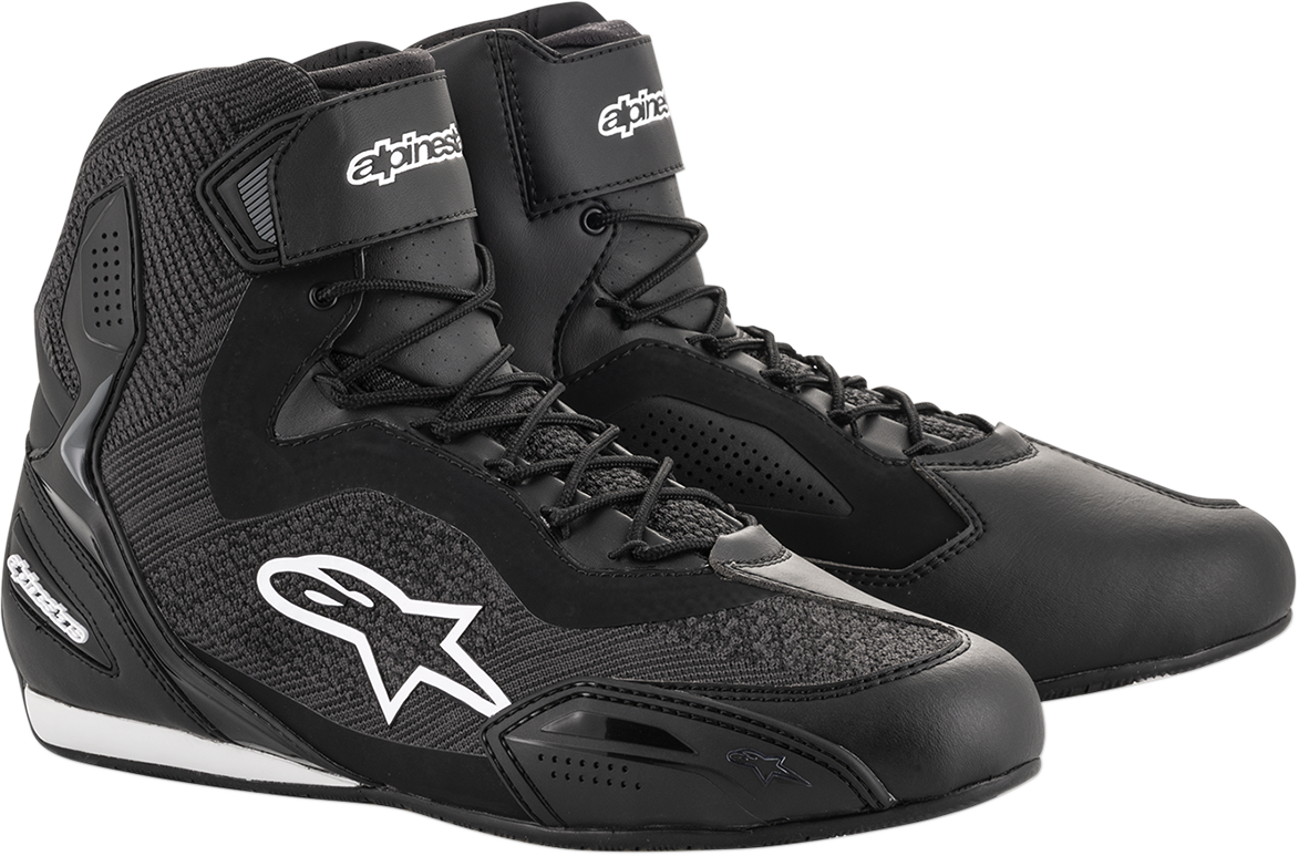 ALPINESTARS Faster-3 Rideknit® Shoes - Black - US 6 / EU 38