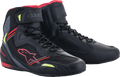 ALPINESTARS Faster-3 Rideknit® Shoes - Black/Red/Yellow - US 10 / EU 43