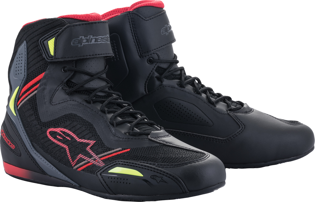 ALPINESTARS Faster-3 Rideknit® Shoes - Black - US 6 / EU 38