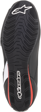 ALPINESTARS Faster-3 Rideknit® Shoes - Black/White/Red - US 8 / EU 40.5