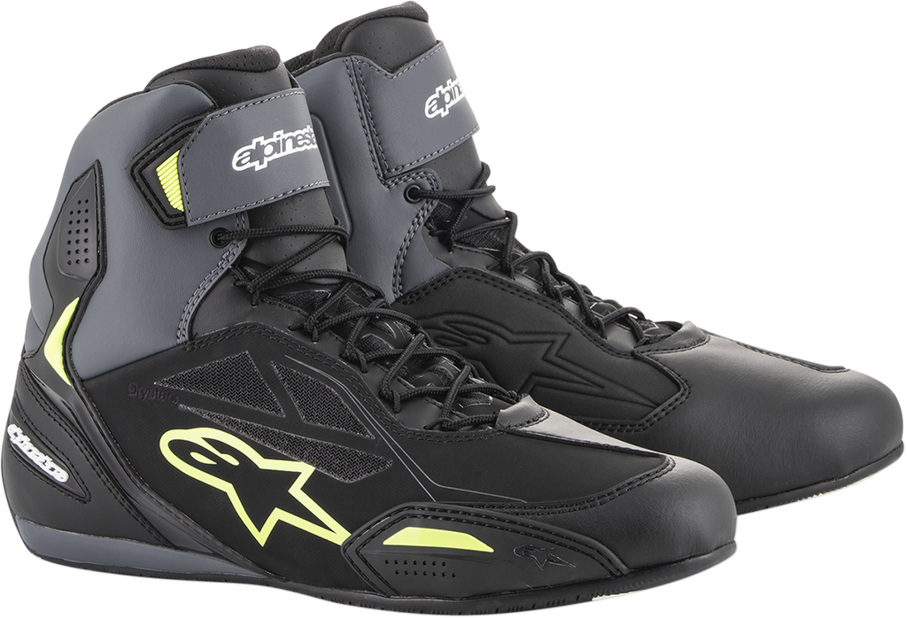ALPINESTARS Faster-3 Drystar® Shoes - Black/Gray/Red - US 6