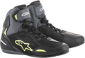 ALPINESTARS Faster-3 Drystar® Shoes - Black/Gray/Yellow - US 6.5