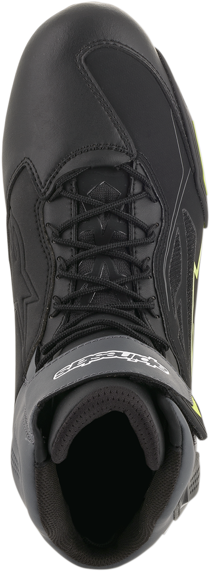 ALPINESTARS Faster-3 Drystar® Shoes - Black/Gray/Yellow - US 6.5