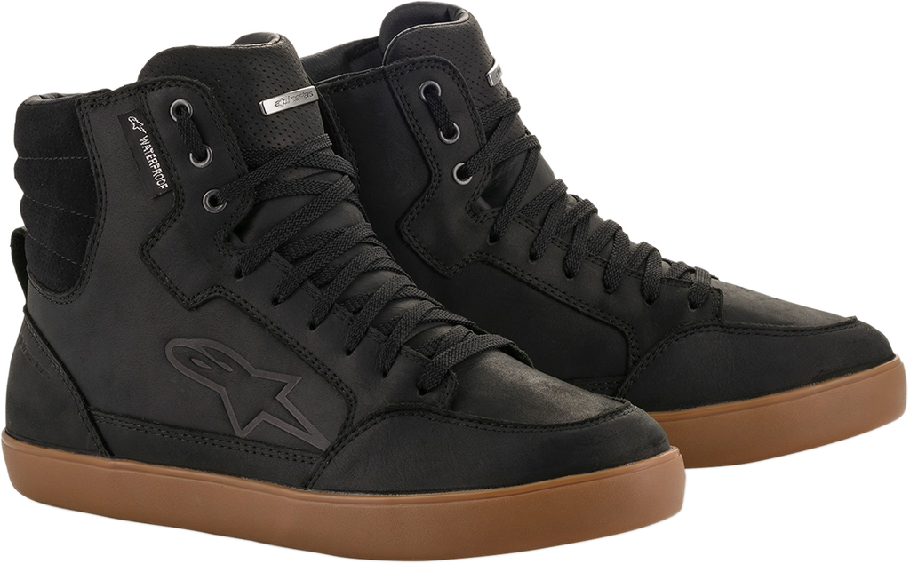 ALPINESTARS J-6 Waterproof Shoes - Black/Gum - US 8 / EU 40.5