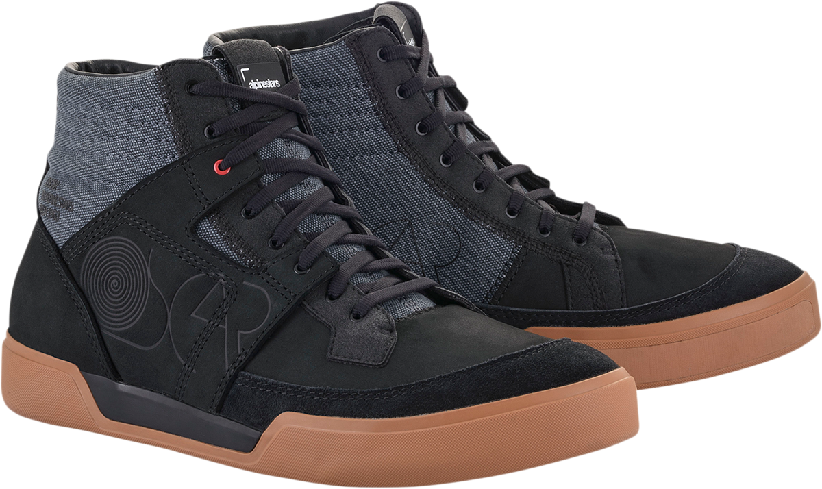 ALPINESTARS Grange Shoes - Black/Mood Indigo - US 8