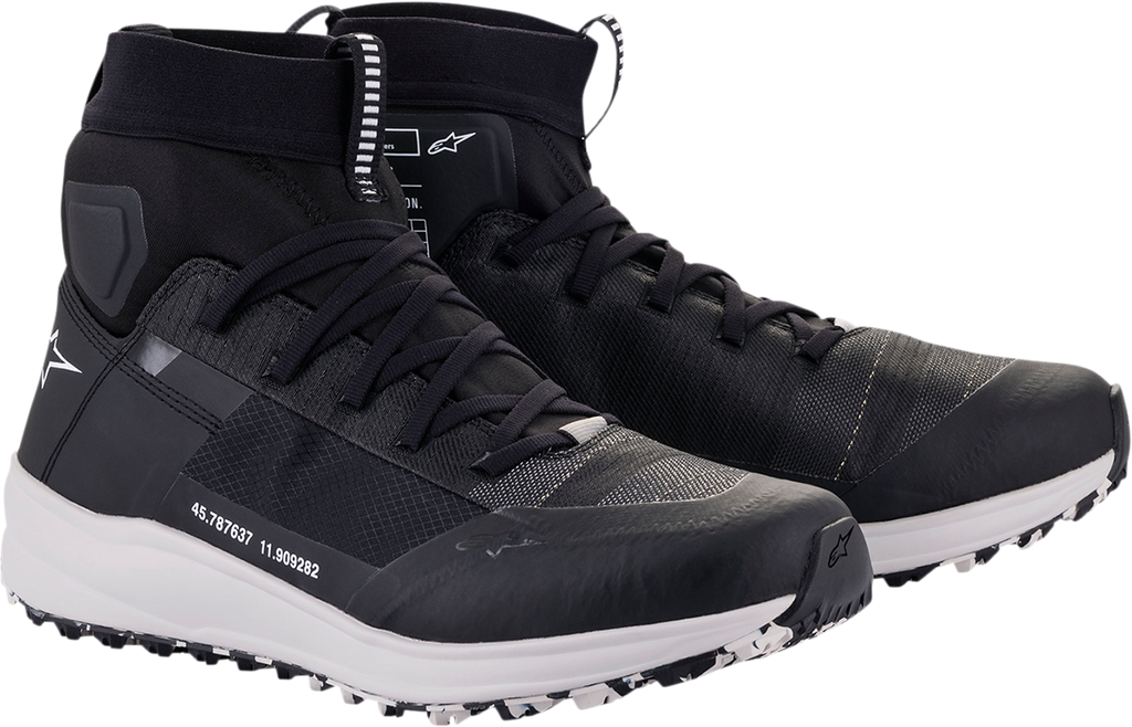 ALPINESTARS Speedforce Shoes - Black/White - US 7.5