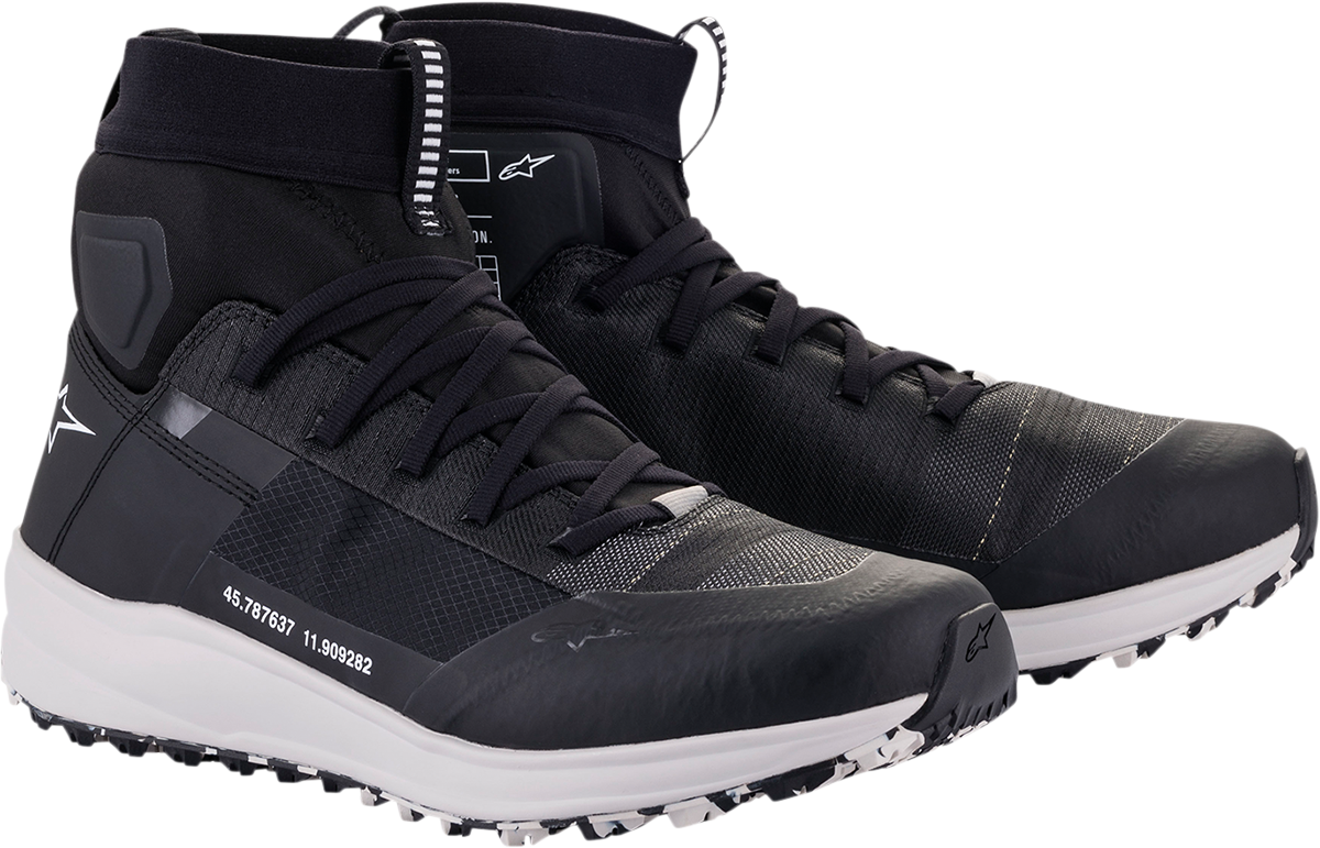 ALPINESTARS Speedforce Shoes - Black/White - US 7.5