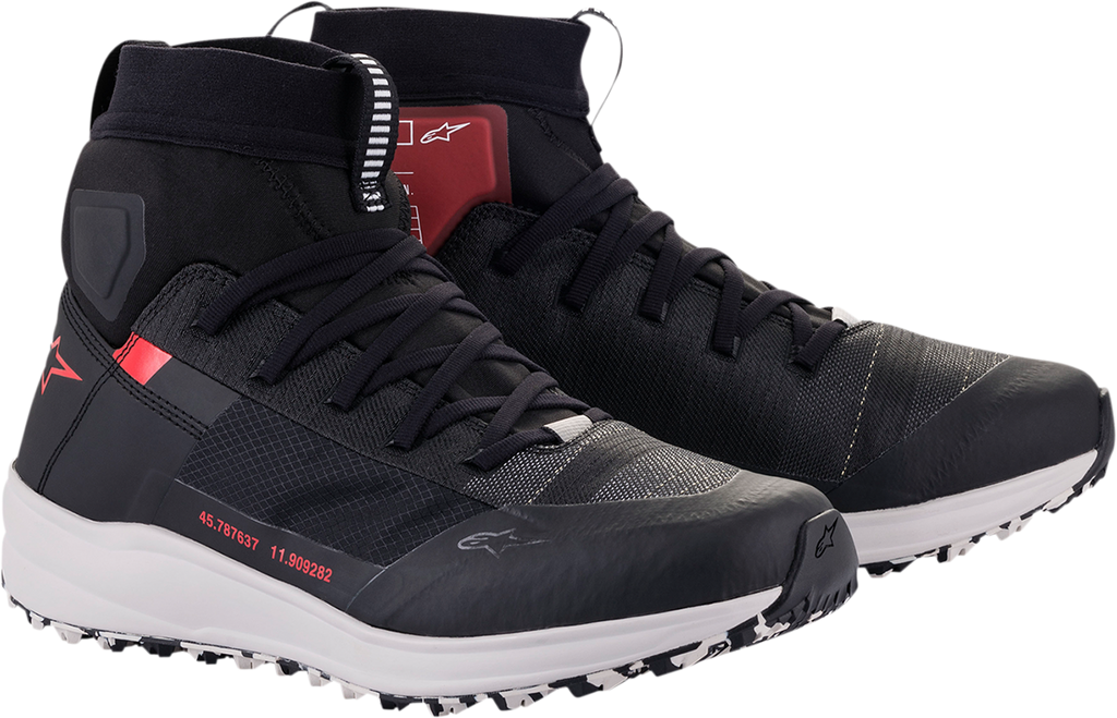 ALPINESTARS Speedforce Shoes - Black/White/Red - US 13