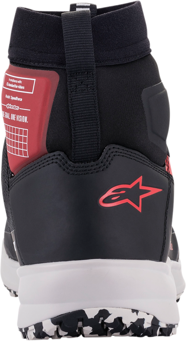 ALPINESTARS Speedforce Shoes - Black/White/Red - US 13