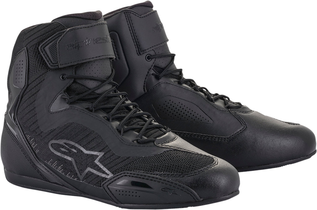 ALPINESTARS Stella Faster-3 Rideknit Shoes - Black/Gray - US 5 / EU 36