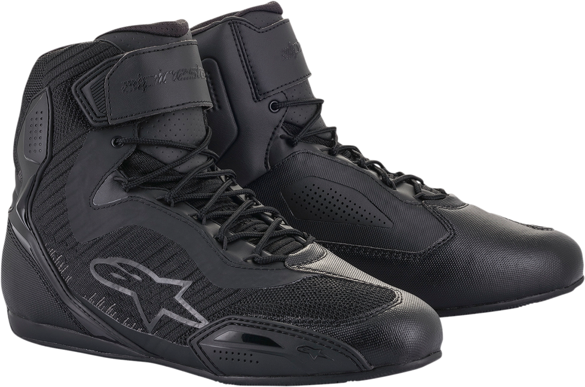 ALPINESTARS Stella Faster-3 Rideknit Shoes - Black/Gray - US 5 / EU 36