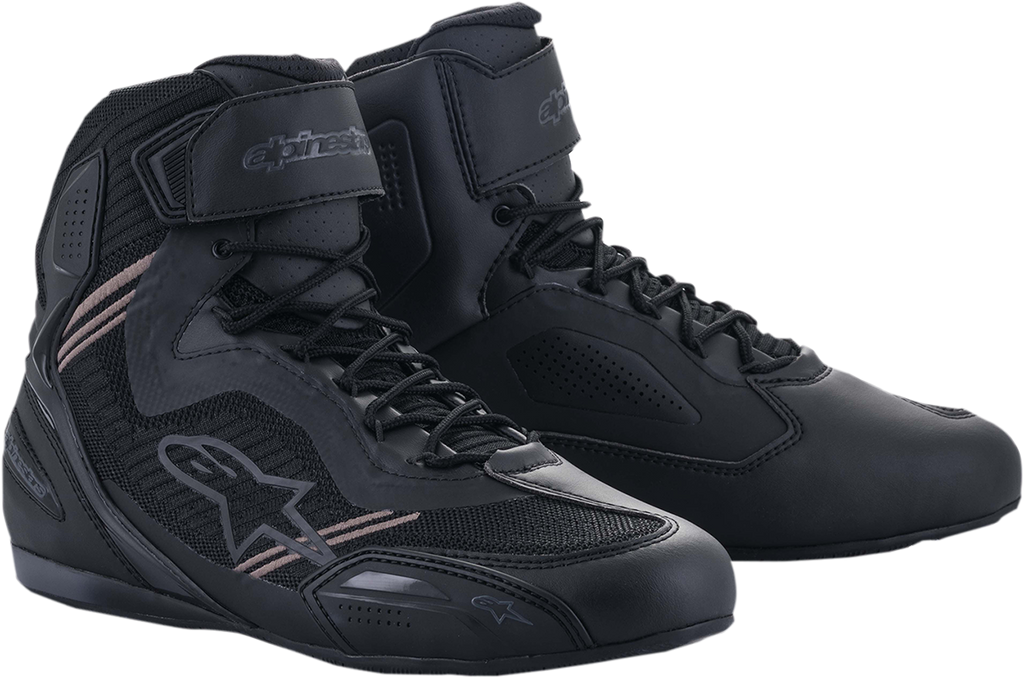 ALPINESTARS Faster-3 Rideknit® Shoes - Black/Black - US 10.5 / EU 43.5