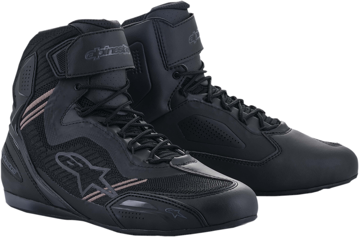 ALPINESTARS Faster-3 Rideknit® Shoes - Black/Black - US 10.5 / EU 43.5