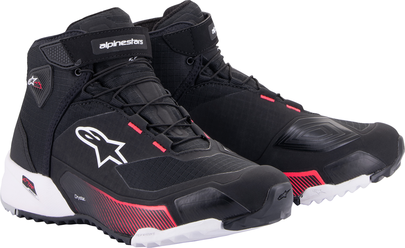 ALPINESTARS Stella CR-X Drystar® Shoes - Black/White/Pink - US 7