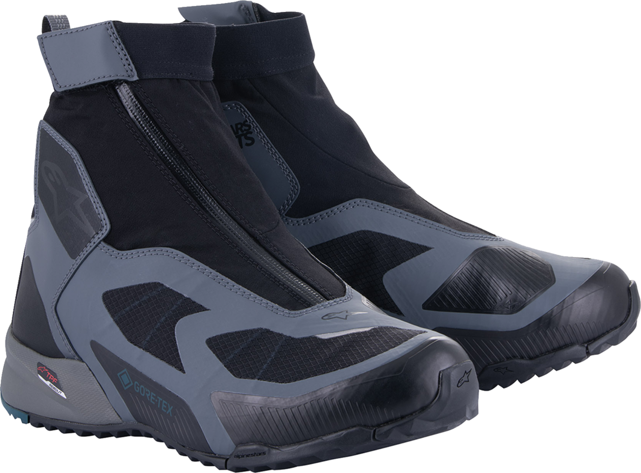Alpinestars CR-8 Gore-Tex® Shoes - Black/Grey/Blue