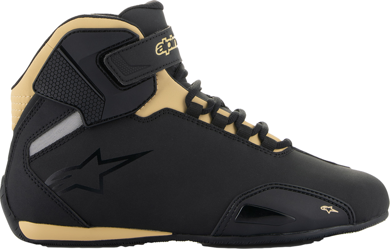ALPINESTARS Stella Sektor Shoes - Black/Champagne - US / EU 42.5