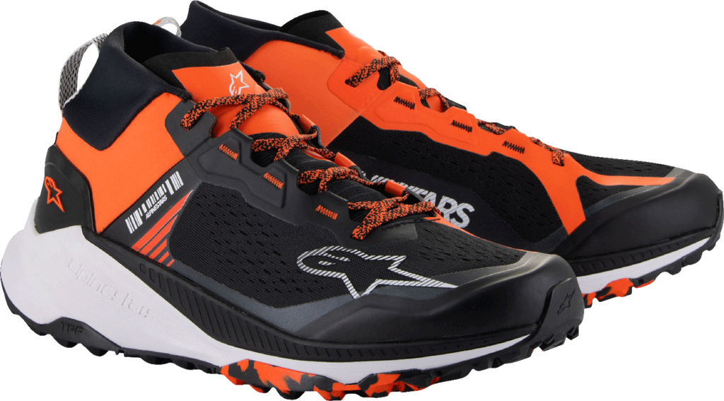 ALPINESTARS Meta XR v2 Shoes - Black/Orange/White - US 9 / EU 42