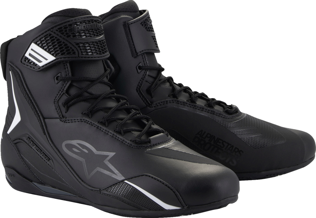 ALPINESTARS Faster-4 Shoes - Black - US 8