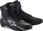 ALPINESTARS Faster-4 Shoes - Black/White - US 7.5