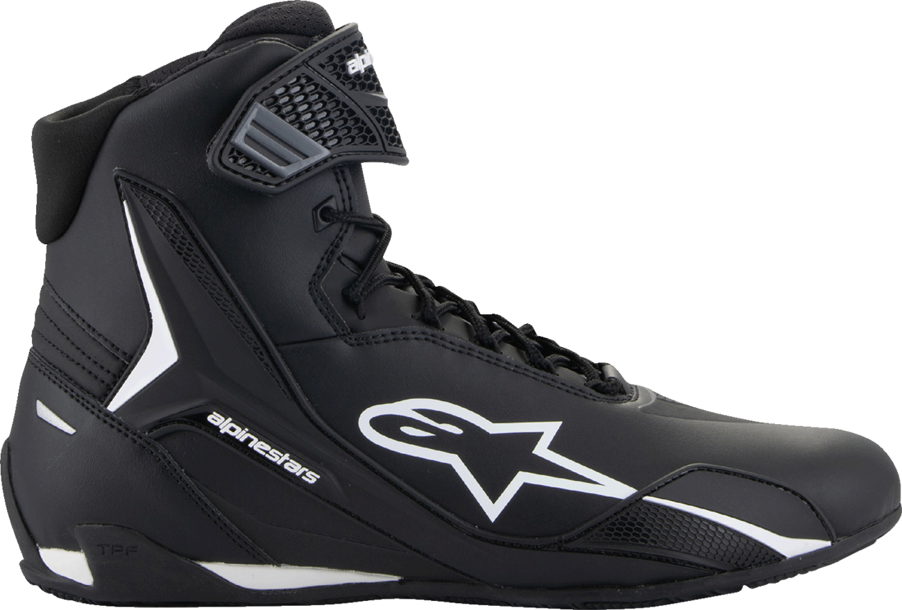 ALPINESTARS Faster-4 Shoes - Black/White - US 7.5